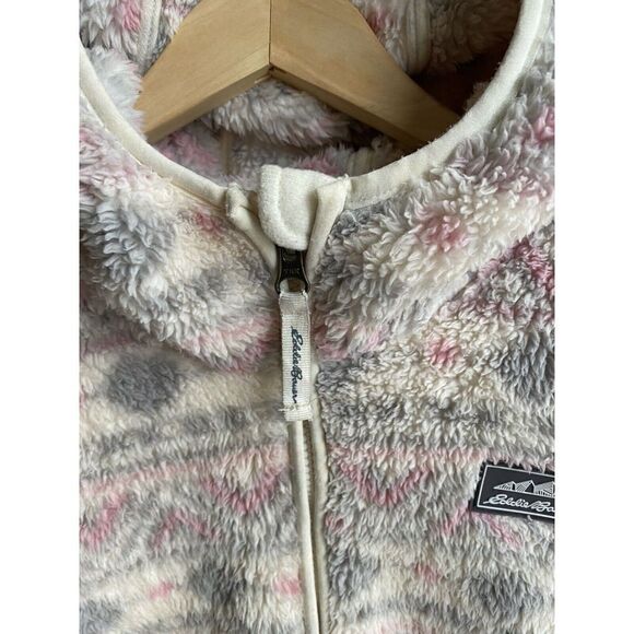 Eddie Bauer Youth Fleece Zip Jacket With Hood - Picture 5 of 10